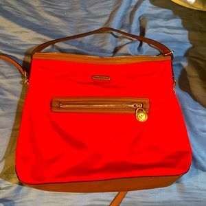 Never been used red Michael Kors Purse